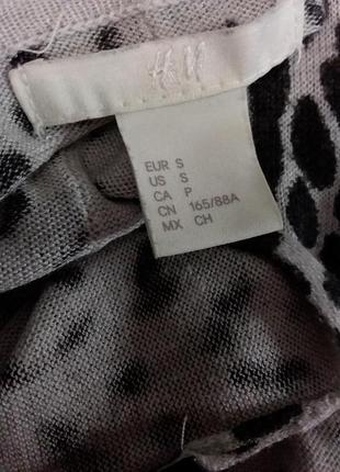 Тонкий джемпер  в анімал принт oversize 2