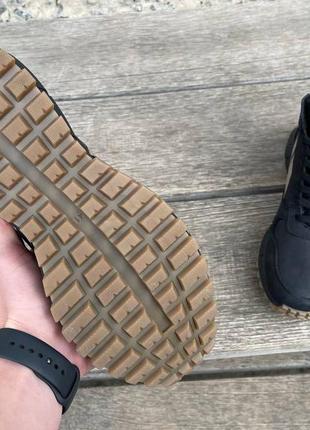 Шкіряні зимові черевики reebok, чоловічі. мужские ботинки, зимние4 фото