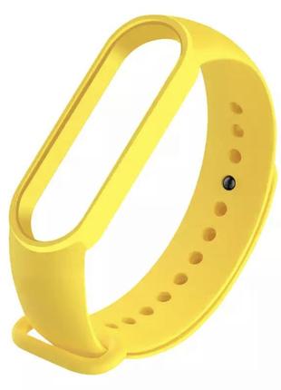 Браслет/ремінець для фітнес-трекер смарт-годинників mi band 5 жовтий