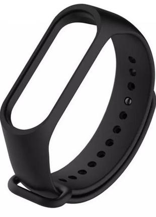 Браслет/ремінець для фітнес-трекер/смартгодинник mi band 3/4 чорний