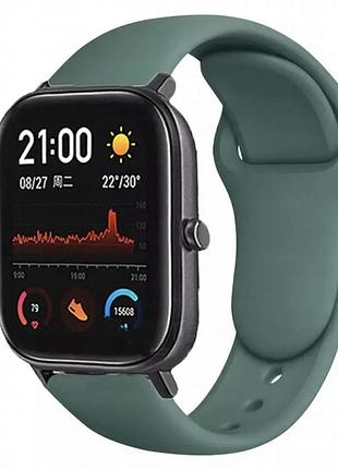 Браслет / ремешок для часов xiaomi amazfit bip / xiaomi amazfit gts pine green