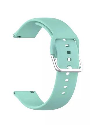 Браслет / ремешок для часов xiaomi / samsung (ширина 22 мм) teal green