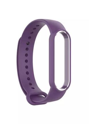 Браслет / ремінець для фітнес-трекер / смарт годинник mi band 5 purple