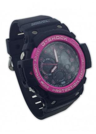 Годинник casio g-shock cgs-015 black/pink