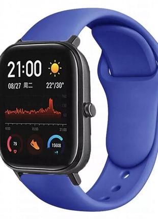 Браслет/ремінець для годинника xiaomi amazfit bip/xiaomi amazfit gts royal blue