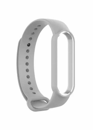 Браслет / ремешок для фитнес-трекер смарт часов mi band 5 gray