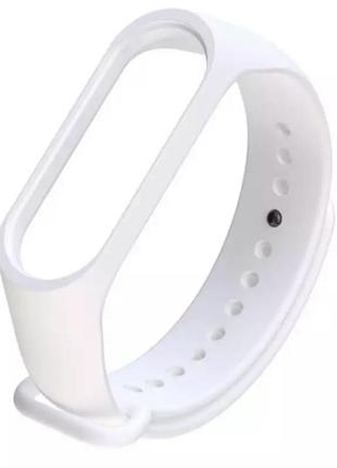 Браслет/ремінець для фітнес-трекер/смартгодинник mi band 3/4 білий