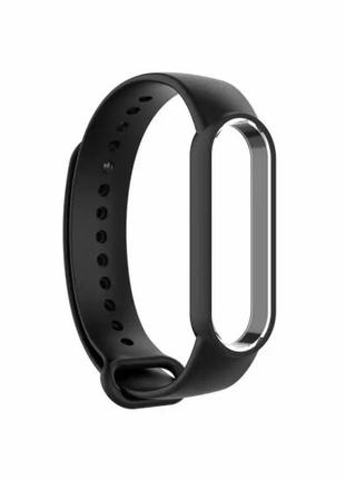 Браслет / ремешок для фитнес-трекер смарт часов mi band 5 black