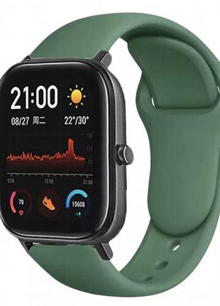 Браслет / ремешок для часов xiaomi amazfit bip / xiaomi amazfit gts army green1 фото