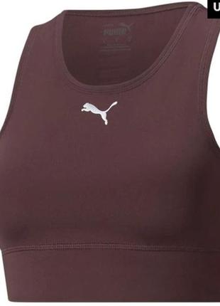 Топ exhale ribbed women's training crop top боа бордо марсала