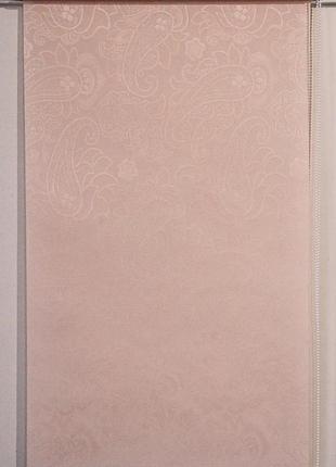Рулонная штора 1100*1500 арабеска кремовый