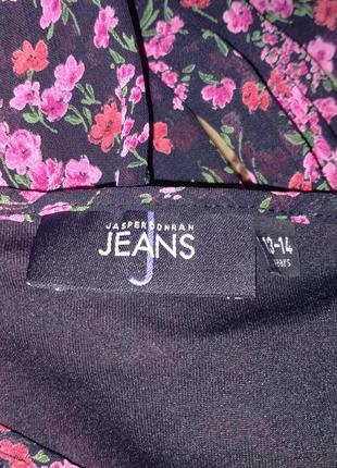 Жіноча блуза з квітами jasper conran jeans3 фото