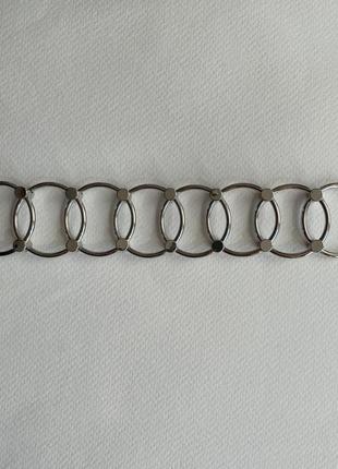 Пряжка кольца 220 \ 35мм металлическая