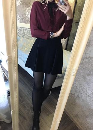 Блузка с бантом на шее 5