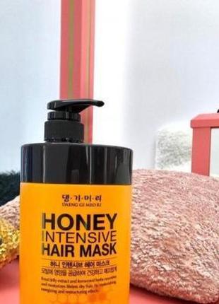 Интенсивная медовая маска для волос daeng gi meo ri honey intensive hair mask 1000мл3 фото