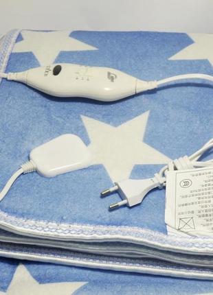 Електропростинь ковдра з підігрівом electric blanket star 150*120 см4 фото