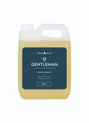 Професійна кокосова олія "thai oils" "gentleman" 3000 ml