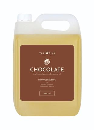 Професійна кокосова олія «thai oils» chocolate 5000 ml1 фото