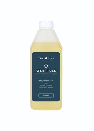 Профессиональное кокосовое массажное масло «thai oils» «gentleman» 1000 ml