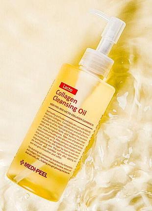Гідрофільна олія з лактобактеріями medi-peel red lacto collagen cleansing oil 200 ml