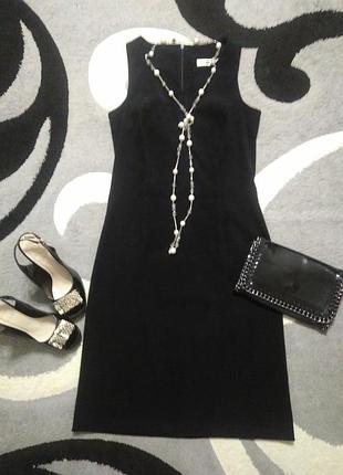 Базовый чёрный сарафан