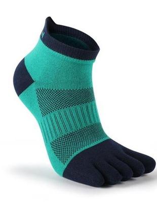 Носки з пальцями meikan 35-38 бірюзово-синій