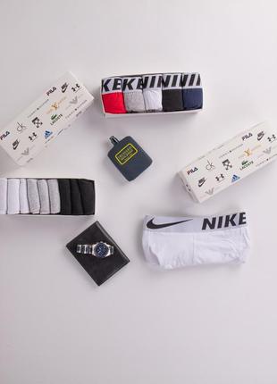 Чоловічі боксери труси  nike набір 5 шт2 фото