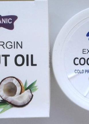 Extra virgin coconut oil - кокосове масло для омолодження шкіри обличчя і тіла