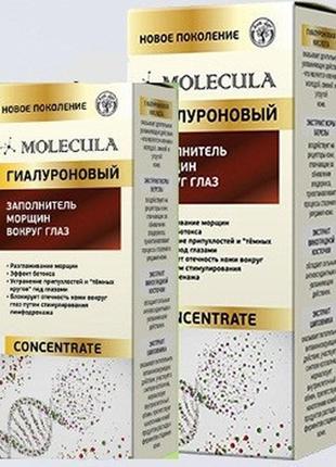 Molecula - гіалуроновий заповнювач зморшок навколо очей (молекула)