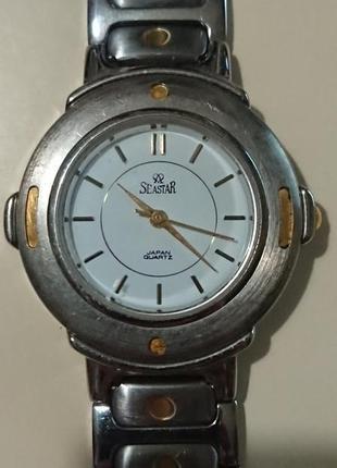 Наручні кварцові годинники "seastar" з браслетом. модель № 1238.