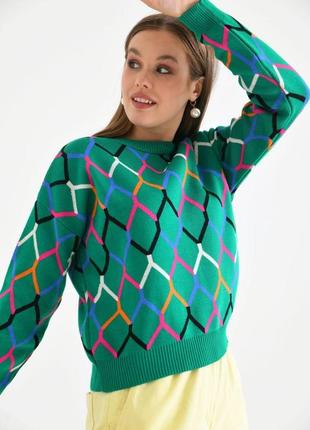 Женский свитер тонкой вязки отличное качество норма7 фото