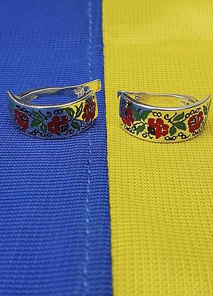 Серьги вышиванка 2