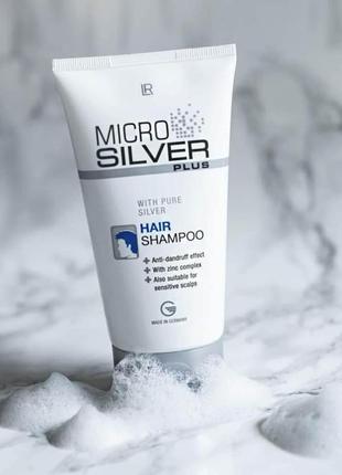 Microsilver plus шампунь проти лупи.