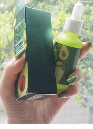 Сироватка з авокадо для обличчя bioaqua niacinome avocado essence, 30мл4 фото