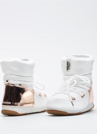 Сноубутси moon boot low aspen wr blanc