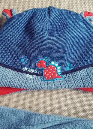 Комплект зимовий шапка, шарф agbo3 фото