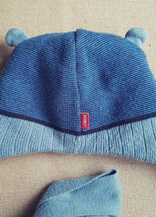 Комплект зимовий шапка, шарф agbo2 фото