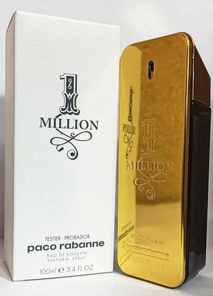 Туалетна вода (оригінал іспанія) тестер poco rabanne one million пако рабан ван мільйон