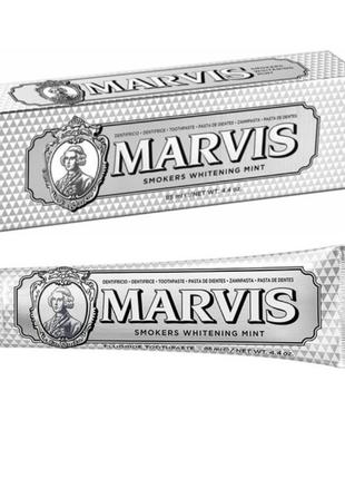 Паста зубна відбілююча м'ята marvis whitening mint, 85 мл