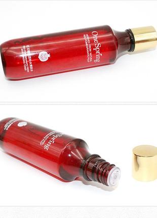 Тонік для обличчя з екстрактом граната onespring derived from natural pomegranate red pulp (150мл)3 фото