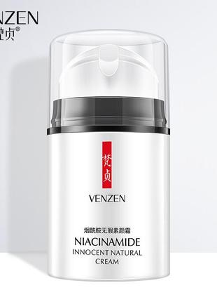 Крем для лица с ниацинамидом отбеливающий venzen niacinamide