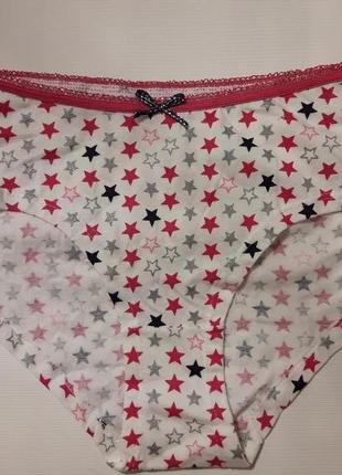 Бавовняні трусики принт зірки secret possessions