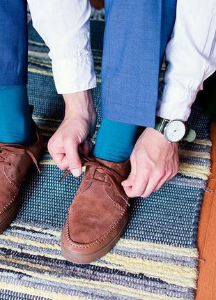 Преміум шкарпетки від бренду sammy icon синього кольору lagos. артикул: 27-03102 фото