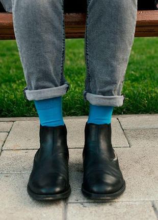 Преміум шкарпетки від бренду sammy icon синього кольору lagos. артикул: 27-03103 фото