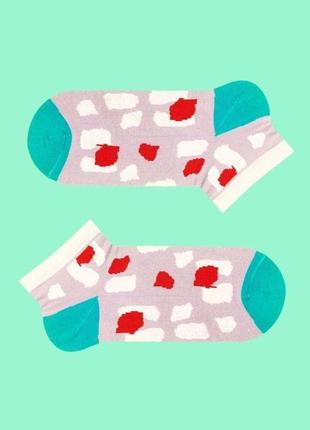 Короткі шкарпетки від бренду sox "мазок" різнокольорові