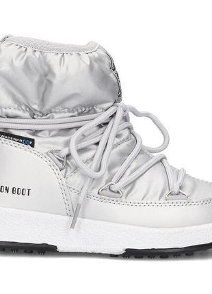 Сноубутси moon boot silver waterproof