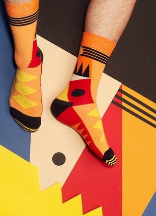 Шкарпетки sammy icon bolivar з геометричним малюнком2 фото