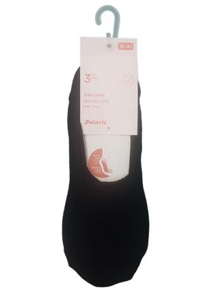 Носки женские набор из 3шт suba corap invisible socks, р.36-40, код: n50331 фото