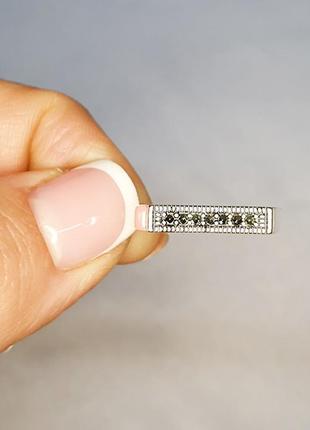 Кільце срібне з марказитом 18 2,37 г