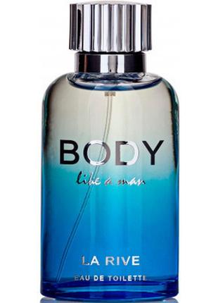 Туалетная вода для мужчин la rive body like a man